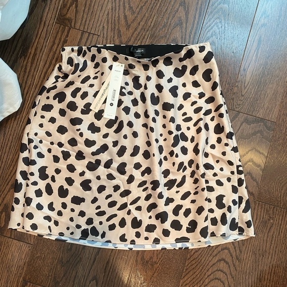 Aqua Mini Skirt - Picture 1 of 2